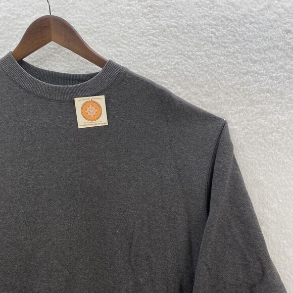 Champion Sweatshirt Men's XL Gray ECO Crewneck Pullover Long Sleeve Logo - Picture 5 of 13
